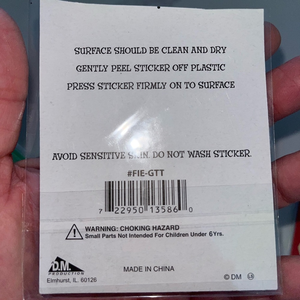NWOT 7 glitter tattoos for your skin, books, phone, bags, cards, anywhere! - Picture 6 of 10